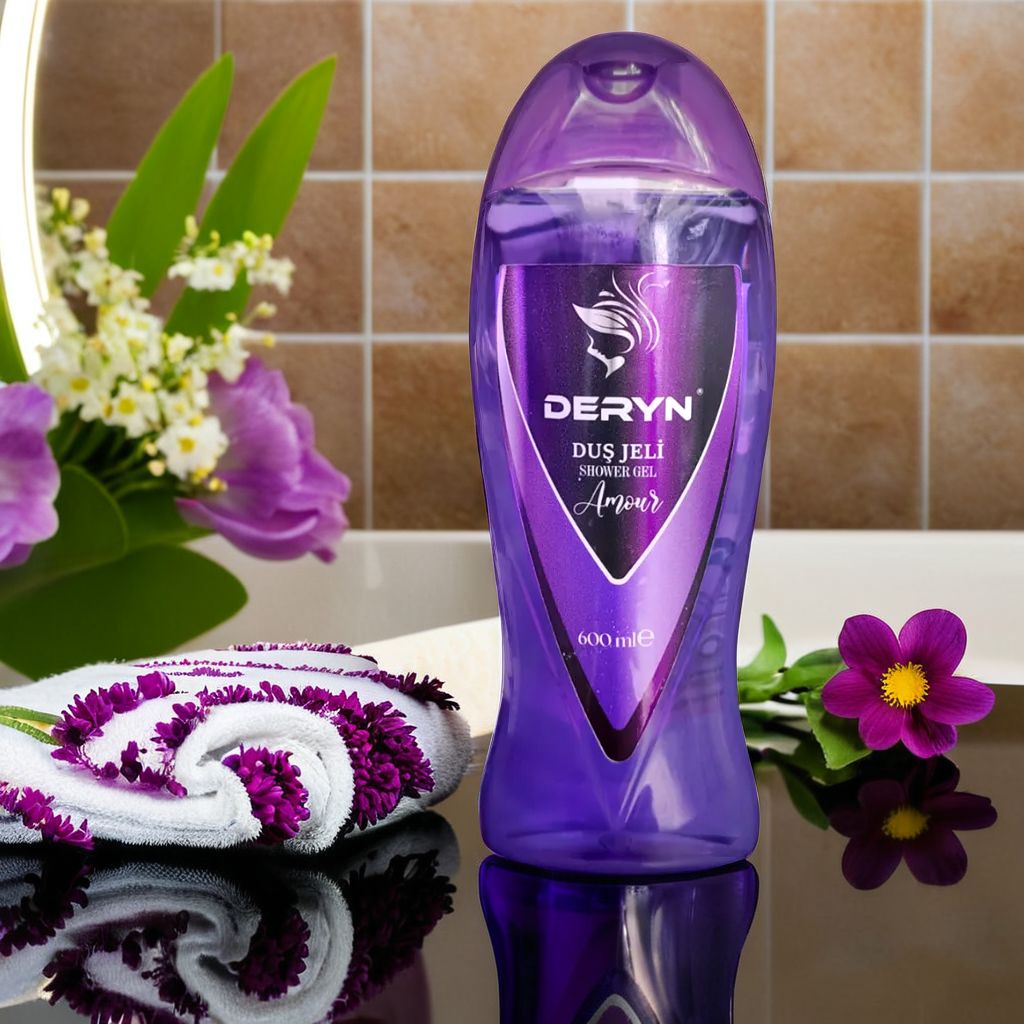 Deryn Amour Duş Jeli - Romantik ve Çiçeksi Kokulu Duş